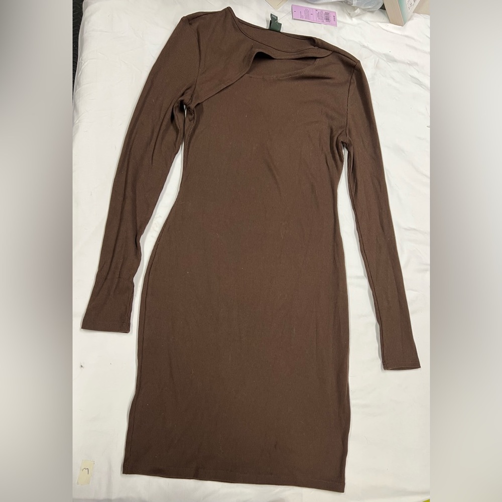 Wild Fable Brown Dress NWT S